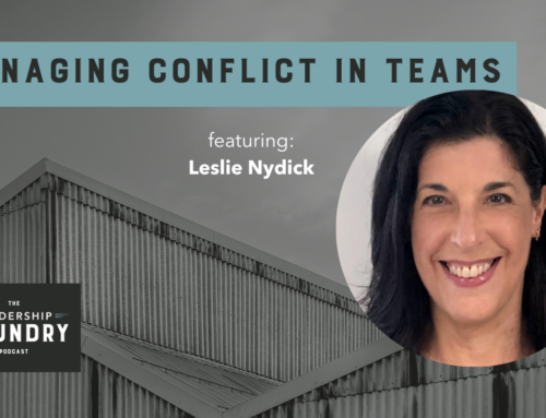 Managing Conflict in Teams with Leslie Nydick
