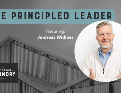 The Principled Leader with Author, Andreas Widmer
