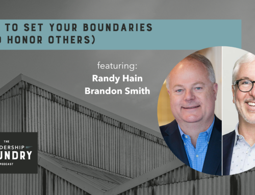 How to Set Your Boundaries (and Honor Others) with Co-founders, Brandon Smith and Randy Hain