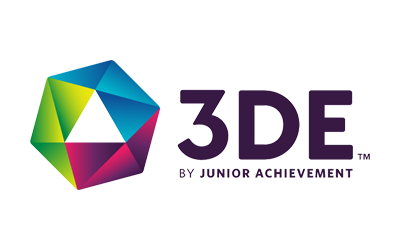 3DE logo