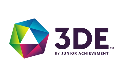 3DE logo
